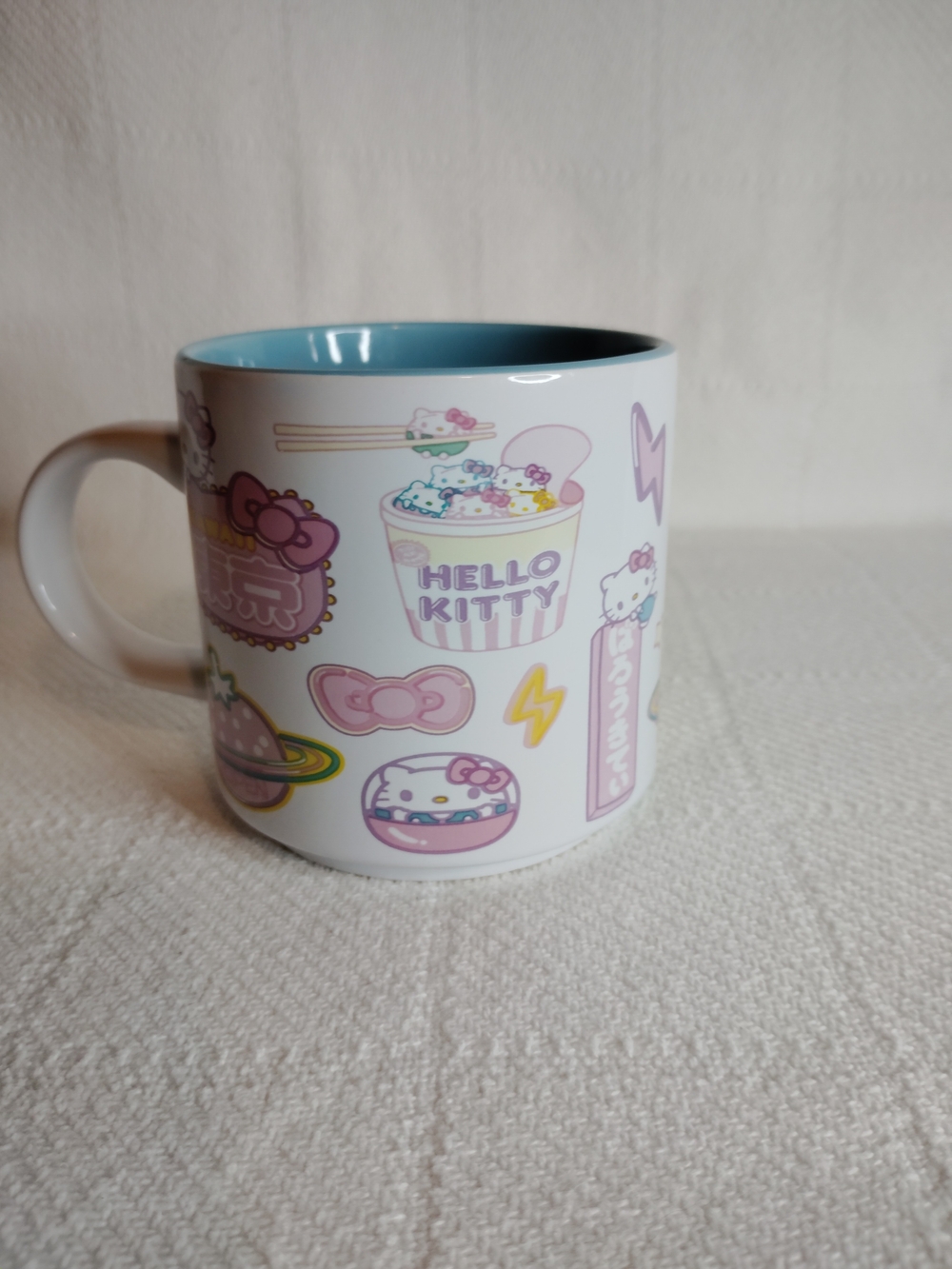 Hello Kitty Kids Ceramic Mug - Pink & White